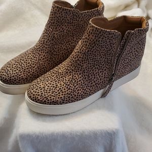 Cheetah Wedge Sneakers